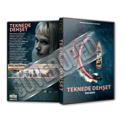 Teknede Dehşet - The Boat - 2022 Türkçe Dvd Cover Tasarımı